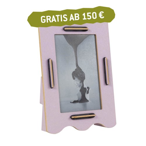 Gratis PIN UP - Bilderrahmen S helllila